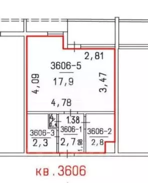 1-к кв. Крым, Ялта ул. Блюхера, 40 (30.0 м) - Фото 2