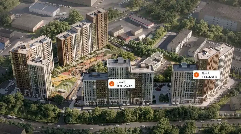 3-к кв. Татарстан, Казань Родины мкр, Главные Роли жилой комплекс ... - Фото 1