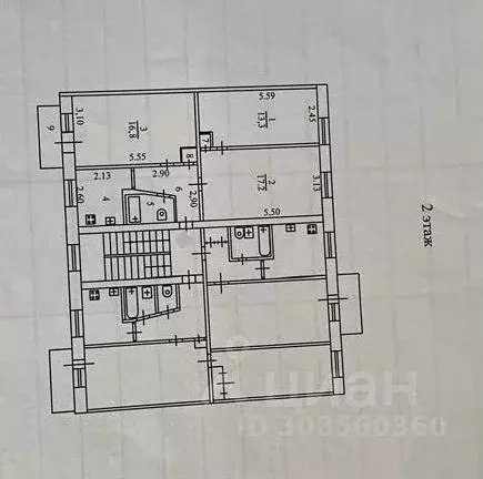 3-к кв. Тюменская область, Тюмень ул. Белинского, 8 (61.0 м) - Фото 0