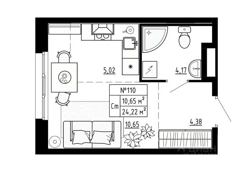 Студия Ленинградская область, Ломоносовский район, Аннинское городское ... - Фото 1