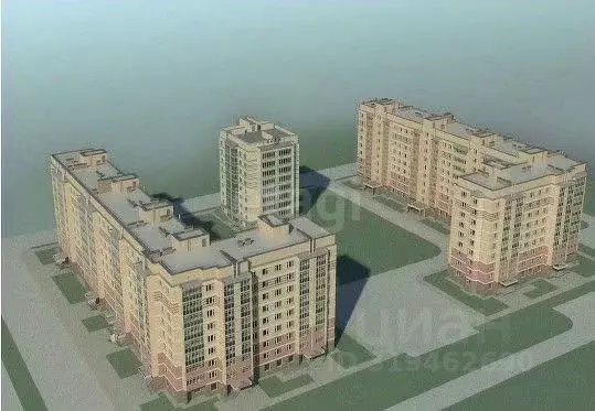 2-к кв. Марий Эл, Йошкар-Ола Мышино мкр,  (64.63 м) - Фото 1