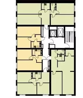2-к кв. Пензенская область, Пенза ул. Яшиной, 18 (70.26 м) - Фото 2