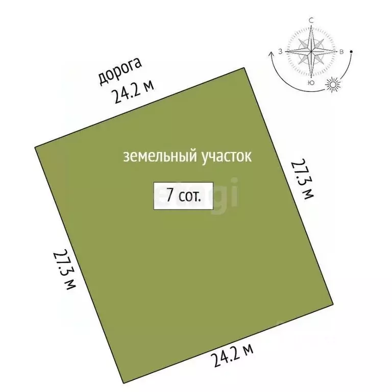 Участок в Крым, Белогорский район, Зуя пгт ул. 8 Марта (7.0 сот.) - Фото 1