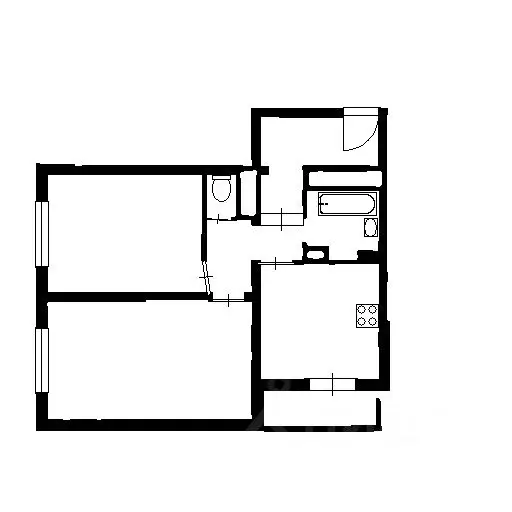 2-к кв. Воронежская область, Воронеж Московский просп., 189/5 (60.2 м) - Фото 2