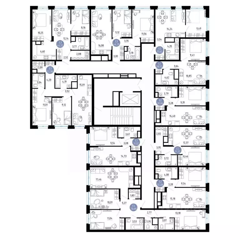 1-к кв. Рязанская область, Рязань 9-10-й кв-л,  (31.32 м) - Фото 2