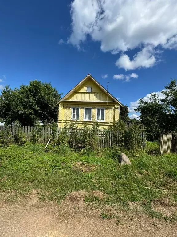 Дом в Псковская область, Дновский муниципальный округ, д. Замошки ул. ... - Фото 2