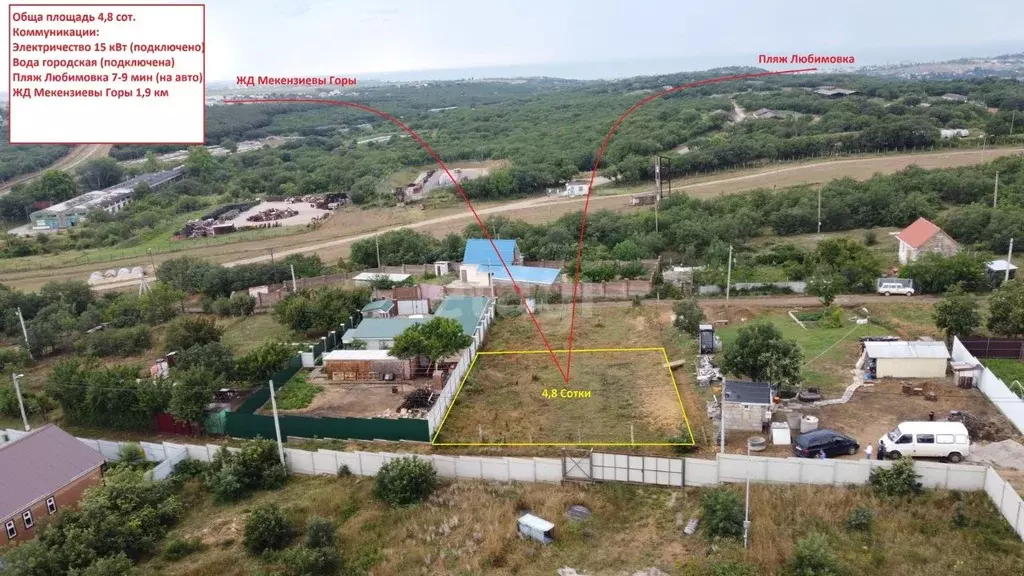Участок в Севастополь Минер садоводческое товарищество,  (4.77 сот.) - Фото 0