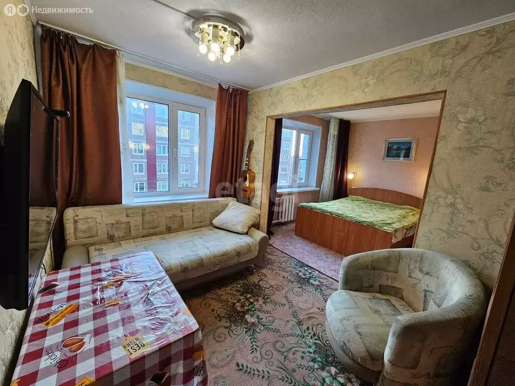 1-комнатная квартира: Елизово, Школьная улица, 1А (38 м) - Фото 1