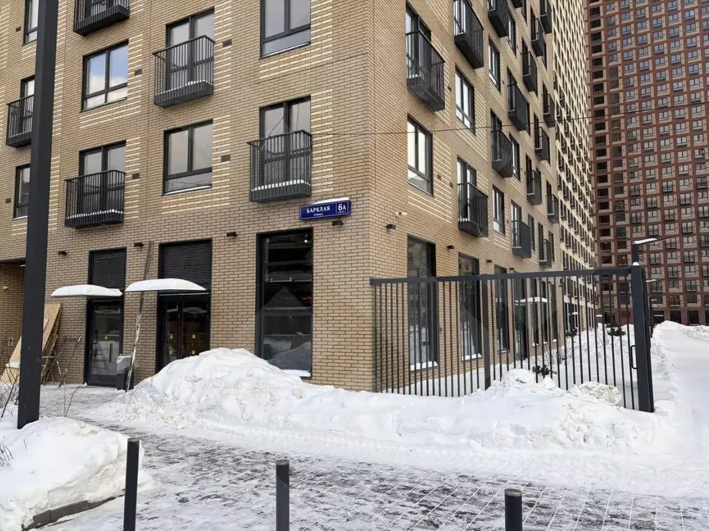 Помещение свободного назначения в Москва Барклая 6 жилой комплекс, к6 ... - Фото 1