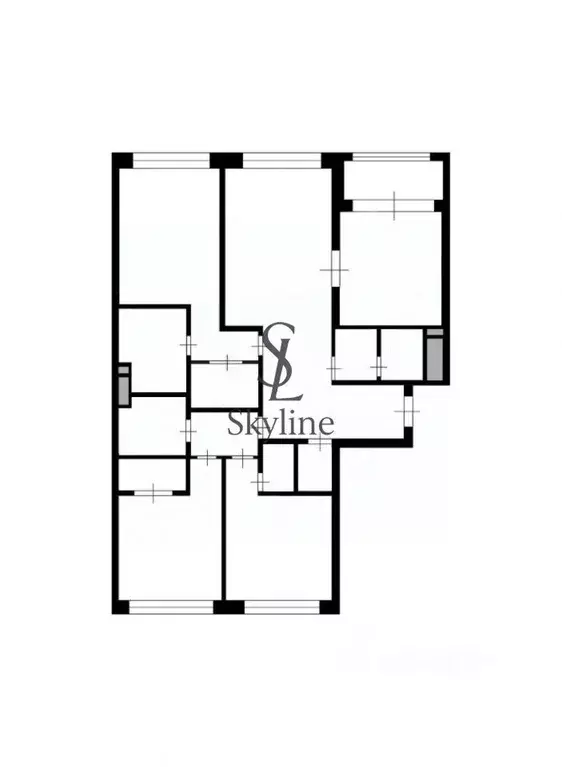 4-к кв. Москва ул. Сергея Бондарчука, 4 (164.4 м) - Фото 2