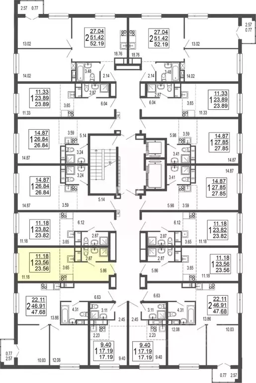 1-к кв. Московская область, Лыткарино 6-й мкр, 15Д (24.0 м) - Фото 1