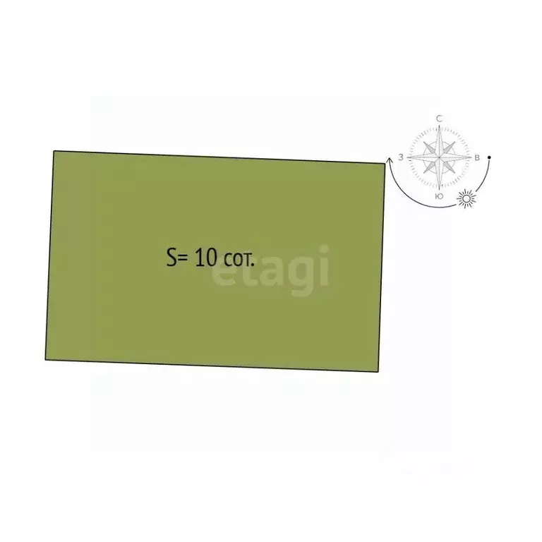 Участок в Новосибирская область, Новосибирский район, Кудряшовский ... - Фото 2