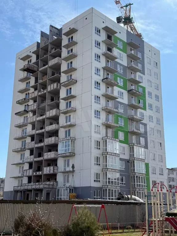 1-к. квартира, 34 м, 4/12 эт. - Фото 0