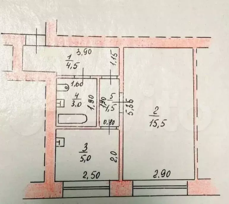 Продаётся 1-к квартира, 30 м - Фото 1