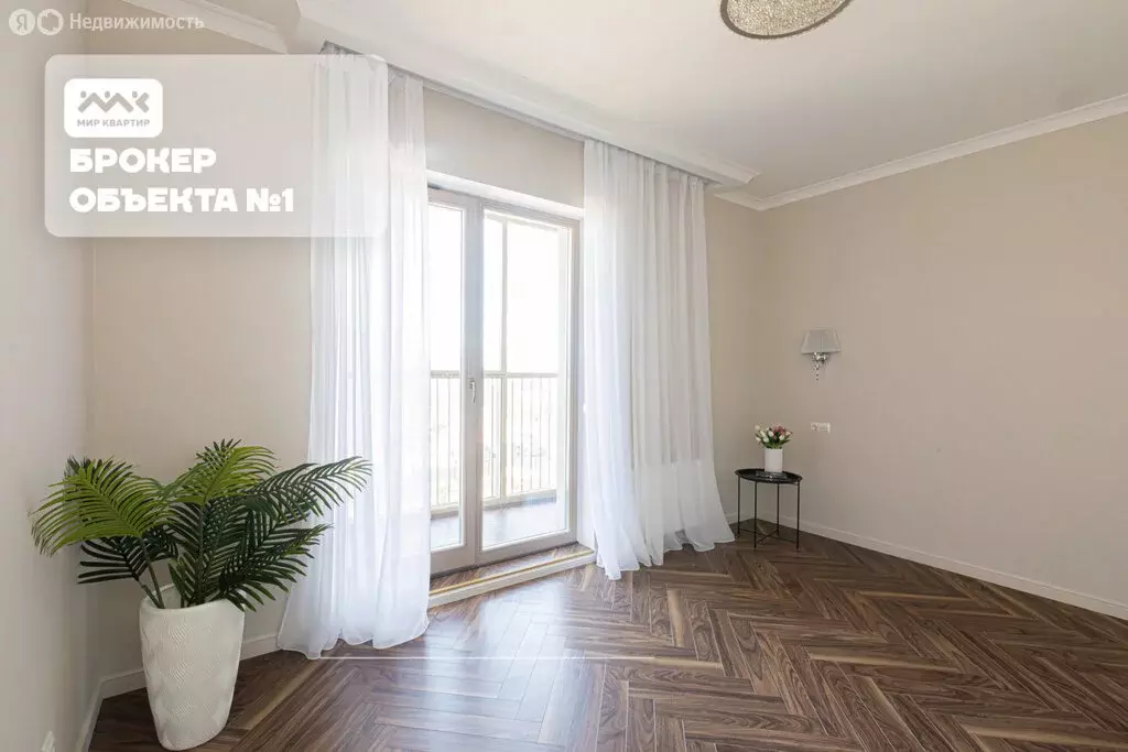 3-комнатная квартира: Санкт-Петербург, проспект Авиаконструкторов, 54 ... - Фото 1