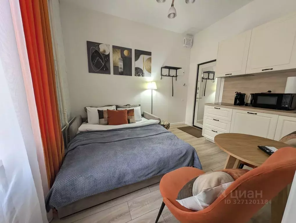 Студия Москва Тверская ул., 27С1 (16.0 м) - Фото 2