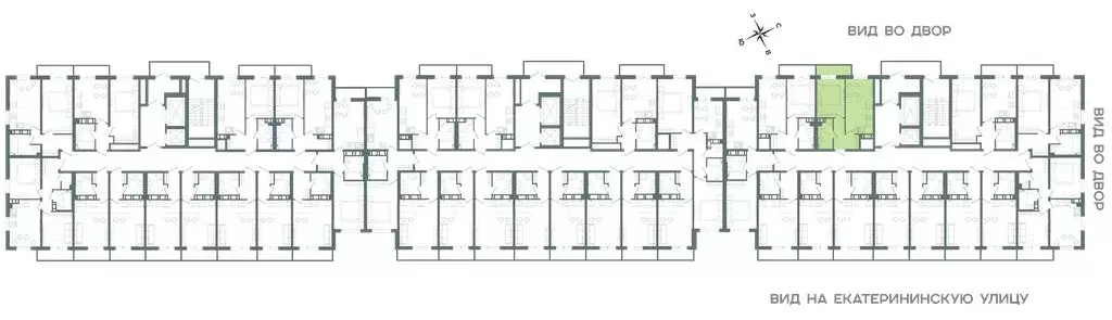 1-комнатная квартира: Мурино, Екатерининская улица, 11 (30.3 м) - Фото 1