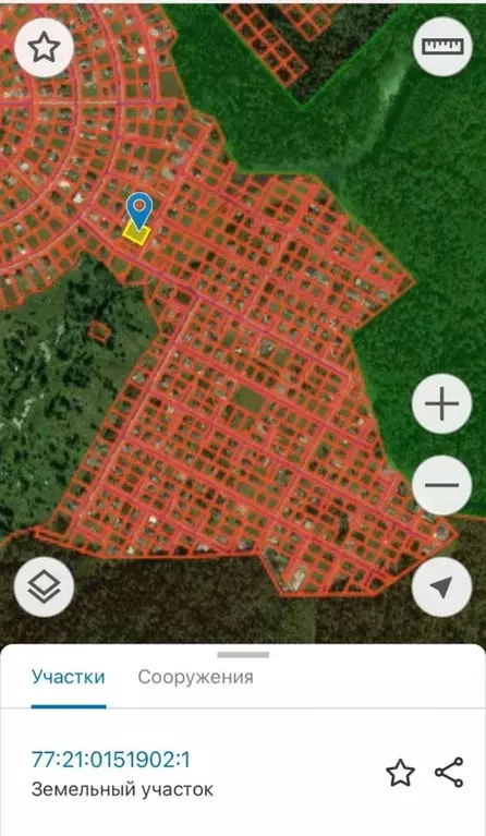 Участок в Москва № 182 кв-л, 2 (15.3 сот.) - Фото 2