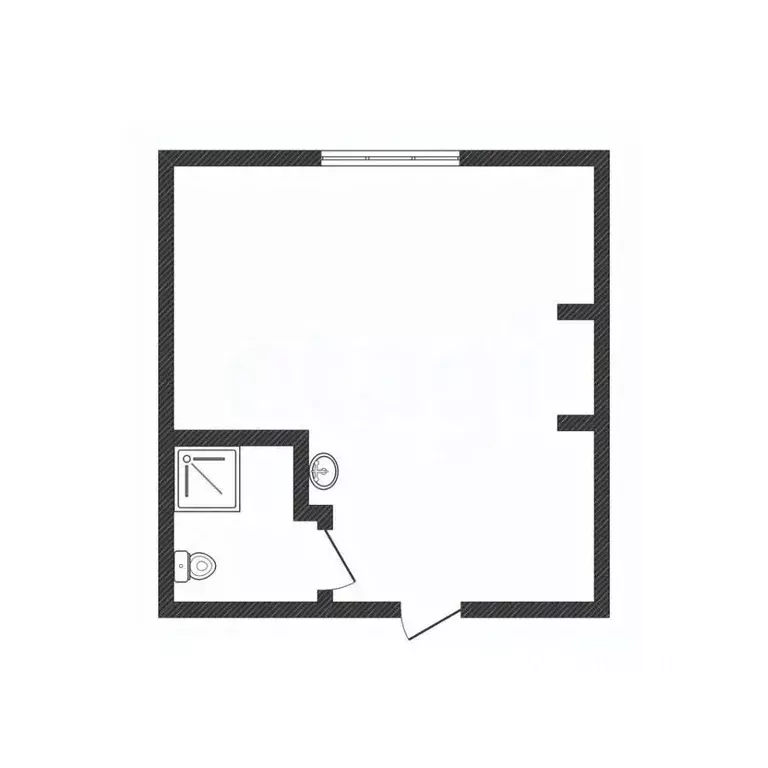 Студия Курганская область, Курган ул. Некрасова, 31 (12.0 м) - Фото 2