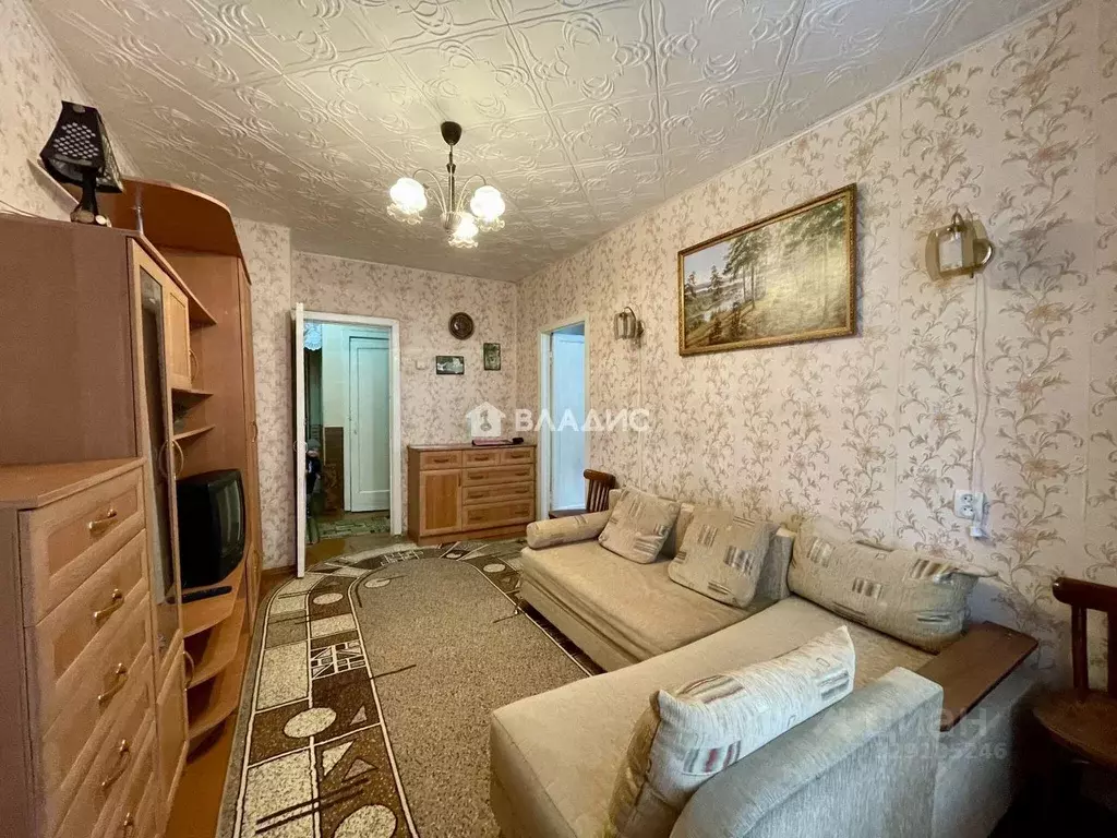 2-к кв. Владимирская область, Собинка Рабочий просп., 15 (42.0 м) - Фото 1
