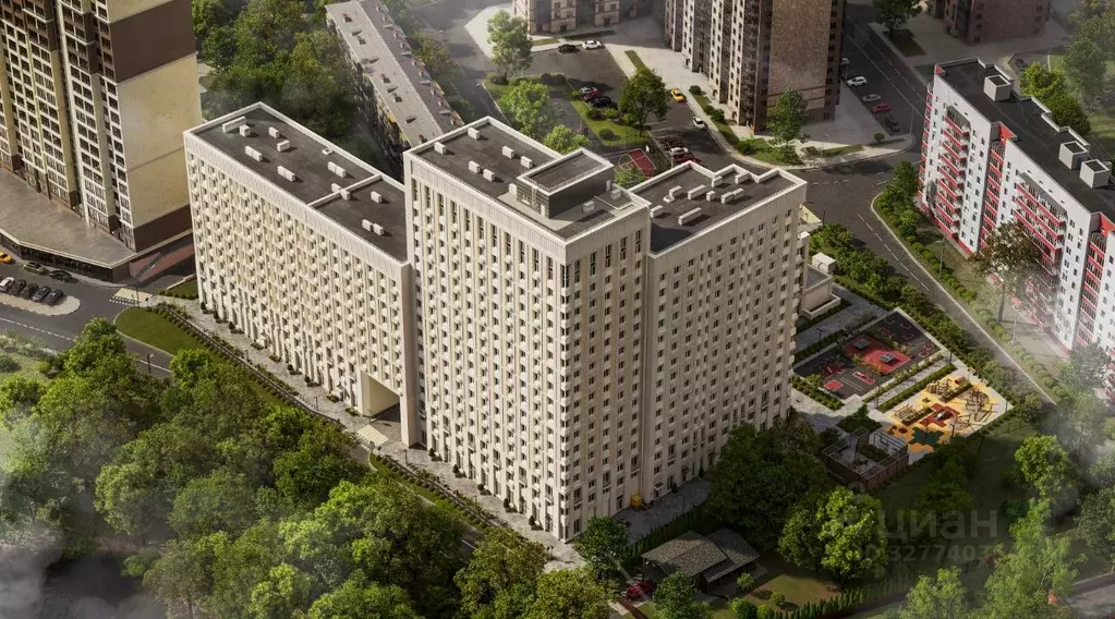 3-к кв. Московская область, Наро-Фоминск ул. Курзенкова, 12 (76.32 м) - Фото 2