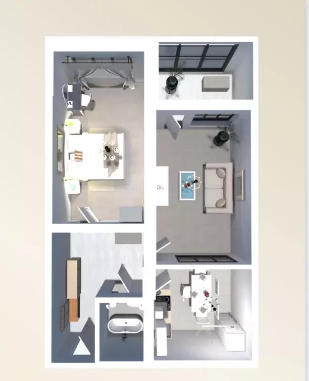 2-к кв. Дагестан, Махачкала ул. Жемчужная, 10 (62.0 м) - Фото 2