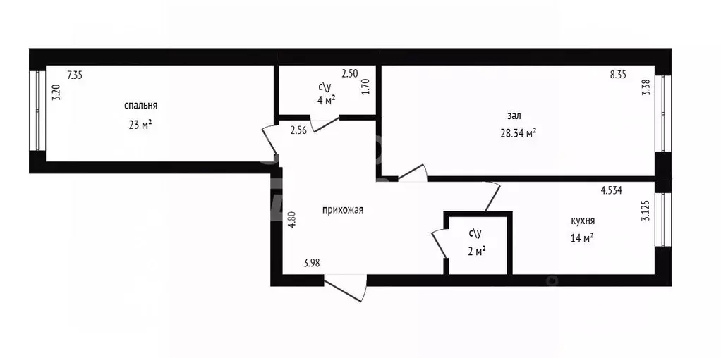 2-к кв. Дагестан, Дербент Приморская ул., 42 (87.0 м) - Фото 2