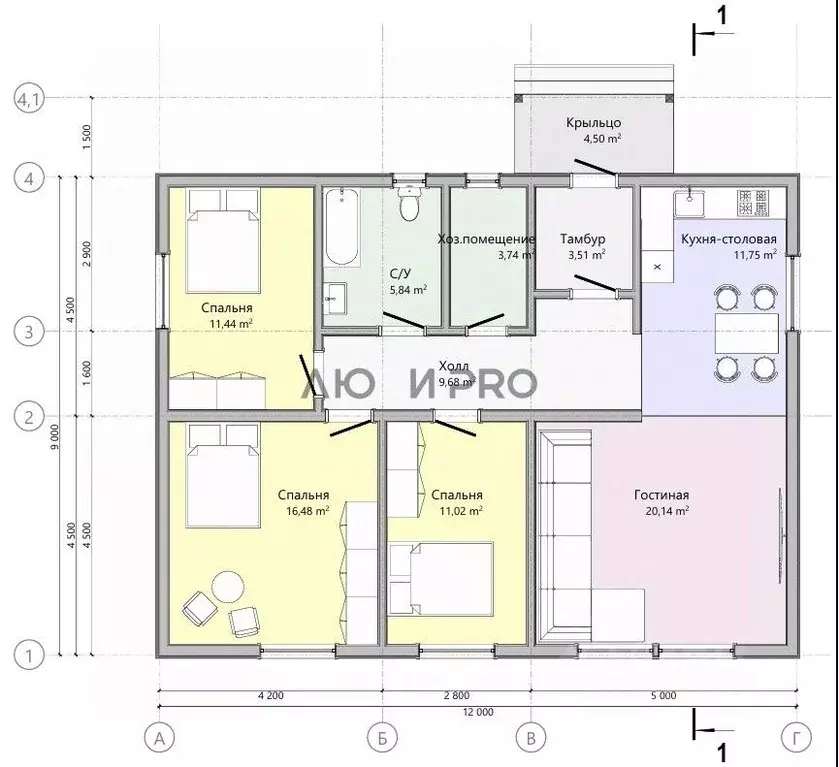 Дом в Ярославская область, Тутаевский муниципальный округ, д. Белавино ... - Фото 2