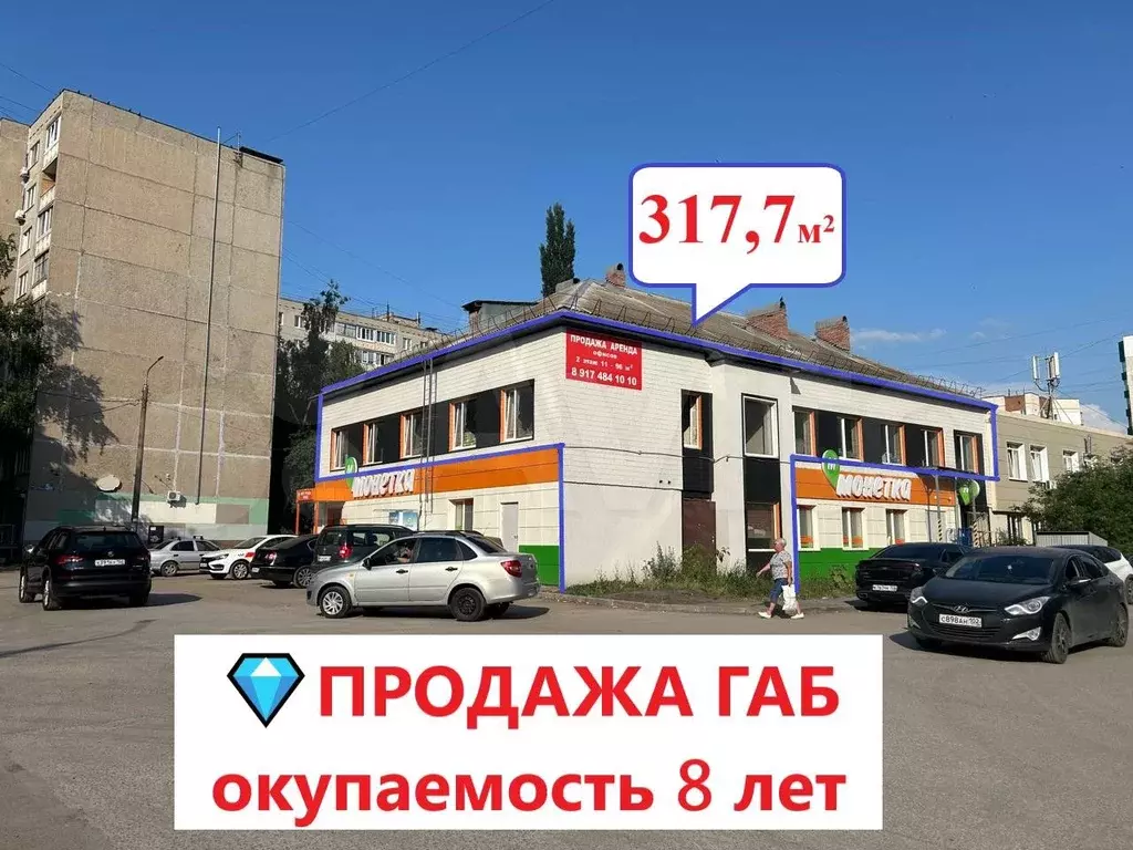 Продажа габ, 8 лет окупаемости, 317.7 м - Фото 1