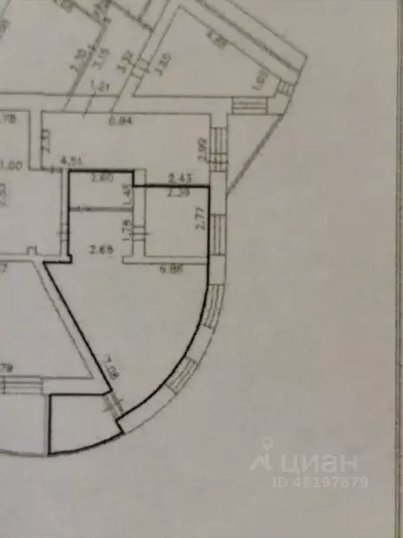 1-к кв. Самарская область, Самара ул. Гастелло, 35а (40.7 м) - Фото 2