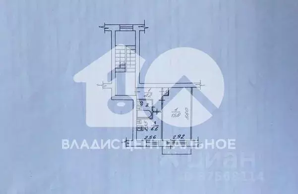 Квартира, 1 комната, 30.6 м - Фото 1