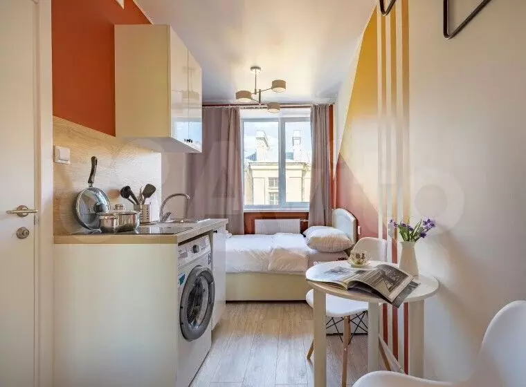 Апартаменты-студия, 10,7 м, 3/4 эт. - Фото 1