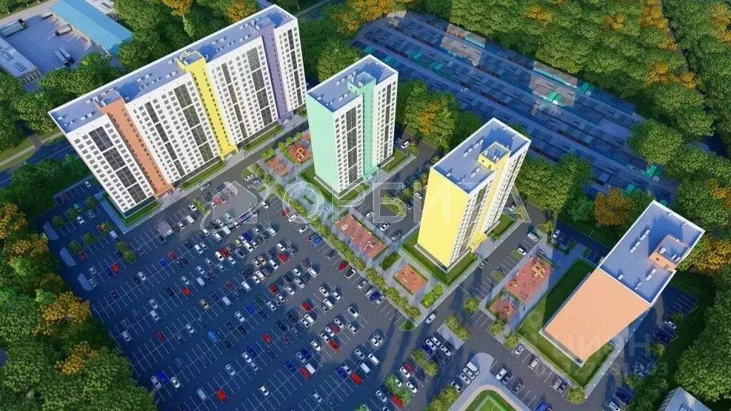 1-к кв. Тюменская область, Тюмень ул. Ветеранов Труда, 9Ак3 (34.6 м) - Фото 2