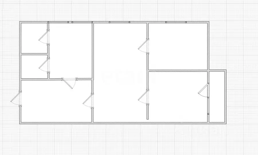 3-к кв. Костромская область, Шарья ул. Имени 50-летия Советской ... - Фото 2