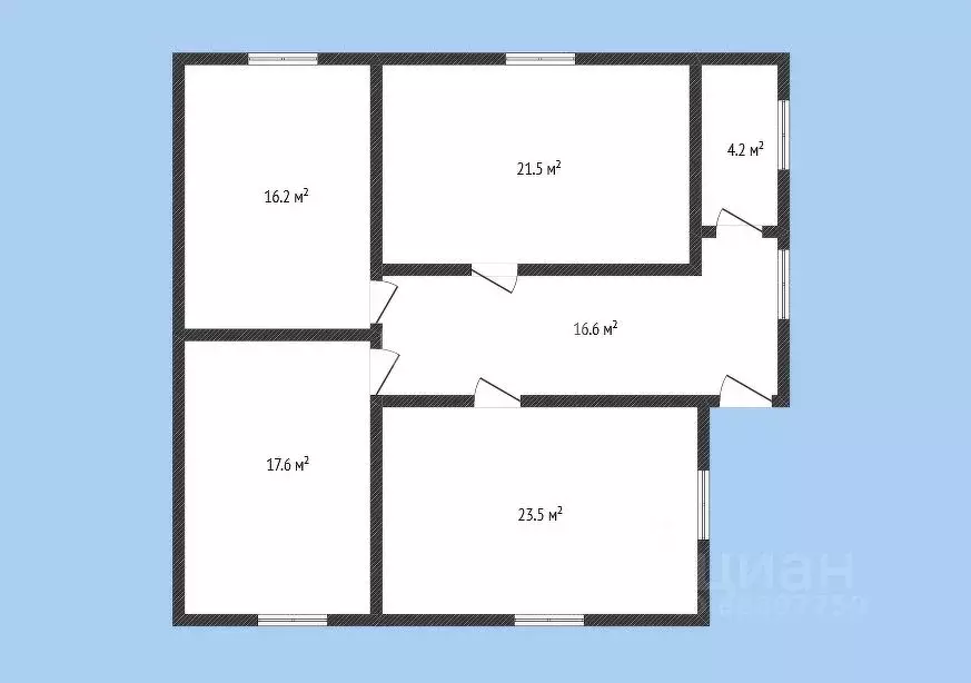 Дом в Карачаево-Черкесия, Усть-Джегута ул. 27-го Партсъезда, 4 (202 м) - Фото 1