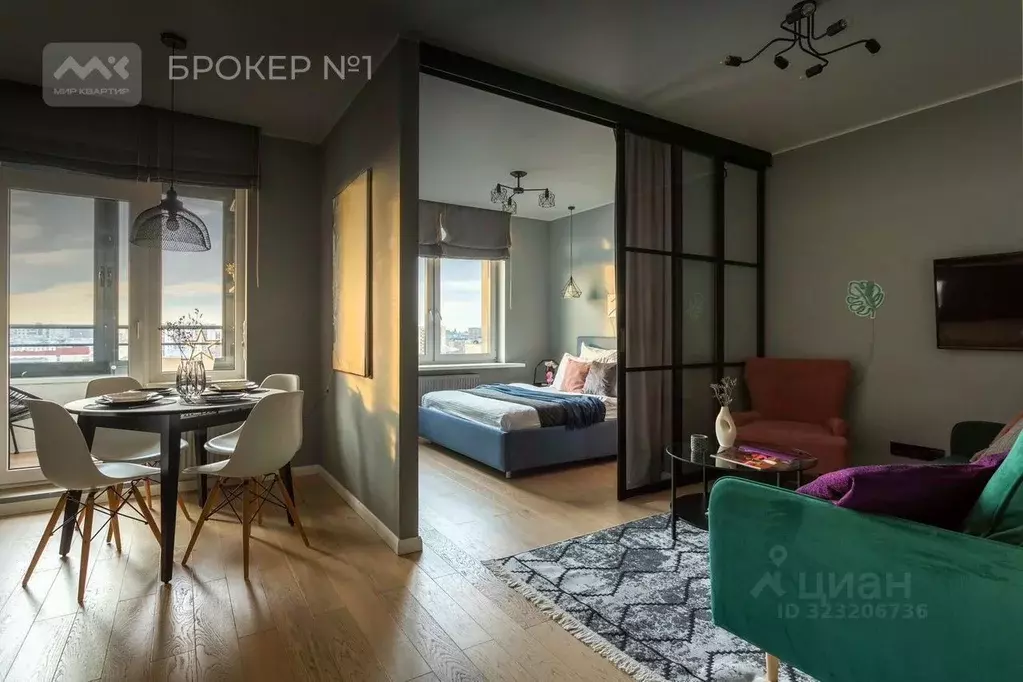 1-к кв. Санкт-Петербург ул. Военная, 18к2 (41.0 м) - Фото 2