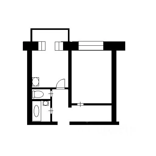 1-к кв. Челябинская область, Миасс просп. Октября, 69 (33.0 м) - Фото 2