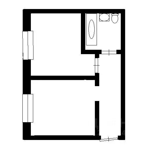 1-к кв. Татарстан, Казань ул. Чапаева, 14/7 (48.0 м) - Фото 2