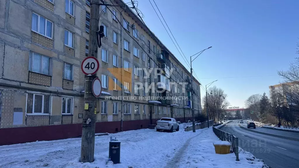 1-к кв. Калининградская область, Калининград просп. Победы, 121 (31.0 ... - Фото 0