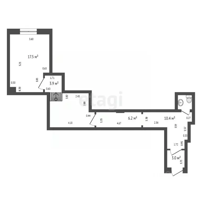 Офис в Красноярский край, Красноярск ул. Авиаторов, 27 (18 м) - Фото 2