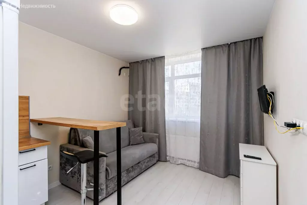 Квартира-студия: Тюмень, улица Первооткрывателей, 10 (18.1 м) - Фото 2