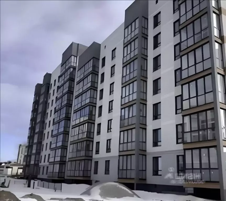 2-к кв. Брянская область, Брянск ул. Ильи Иванова, 3А (74.7 м) - Фото 2