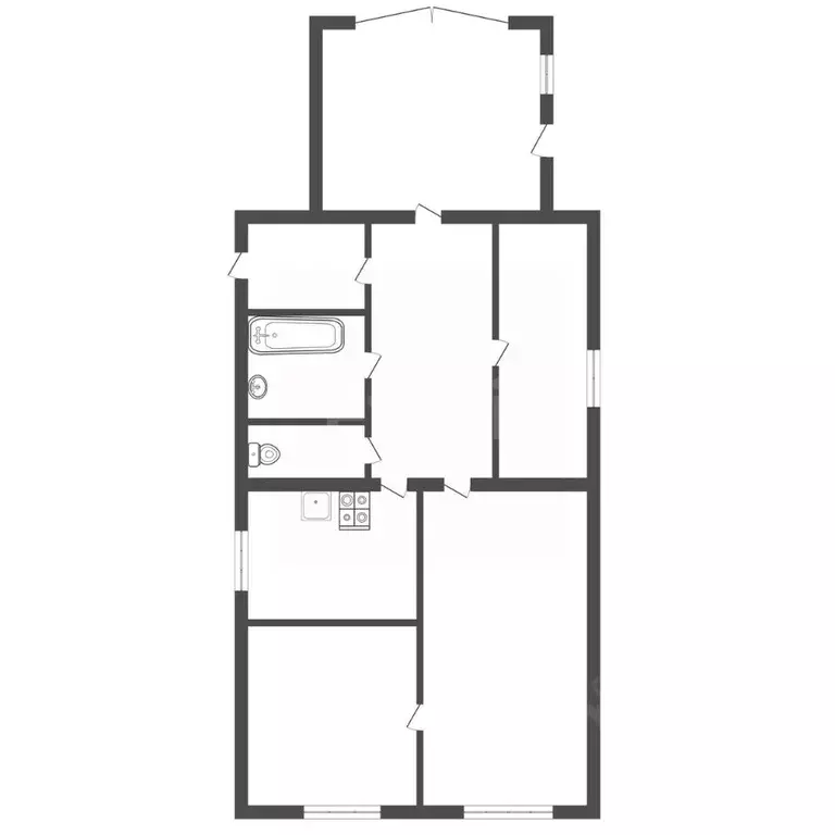 Дом в Тульская область, Богородицк  (63 м) - Фото 1
