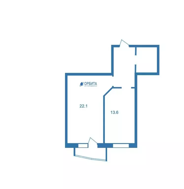 1-комнатная квартира: Тюмень, улица Орджоникидзе, 18 (47.1 м) - Фото 1
