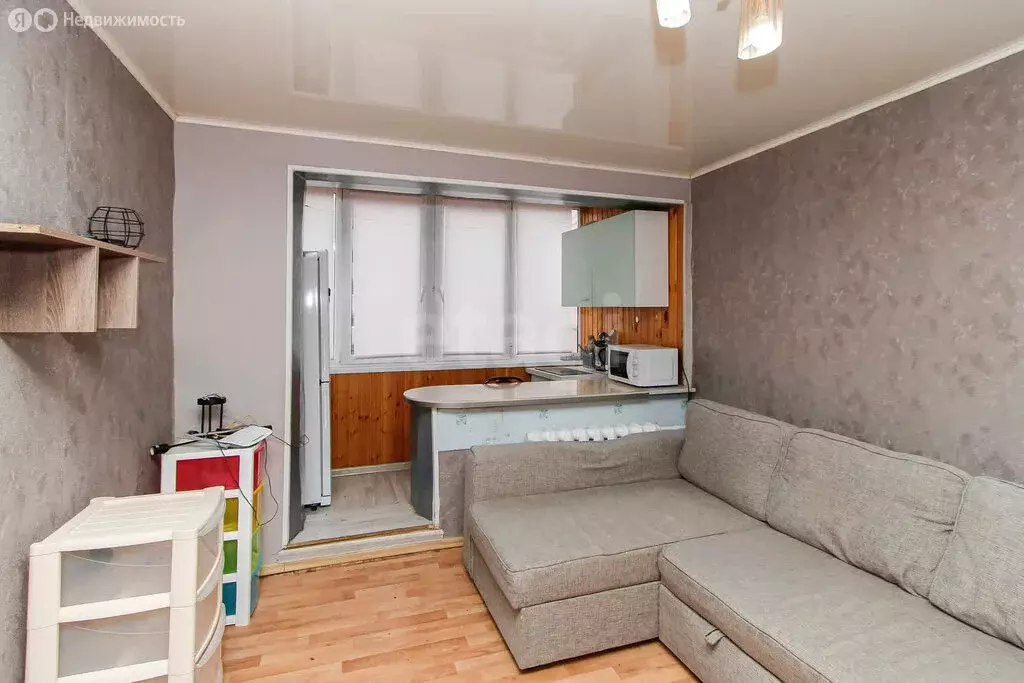 Квартира-студия: Тюмень, улица Бабарынка, 20А (17.4 м) - Фото 2