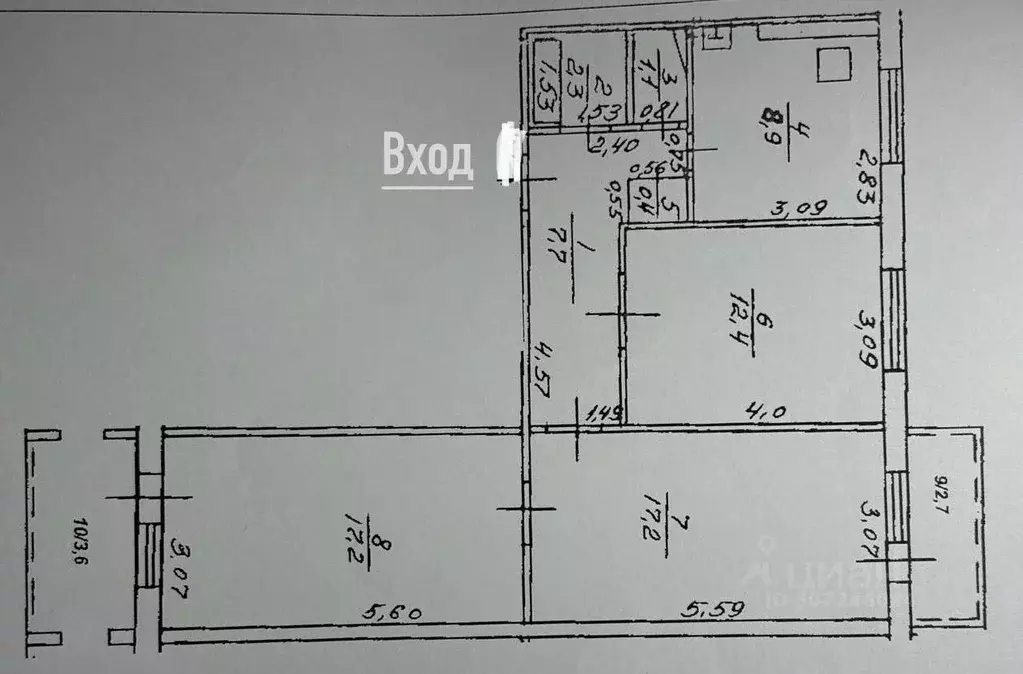 3-к кв. башкортостан, уфа ул. минигали губайдуллина, 21/3 (67.0 м) - Фото 0