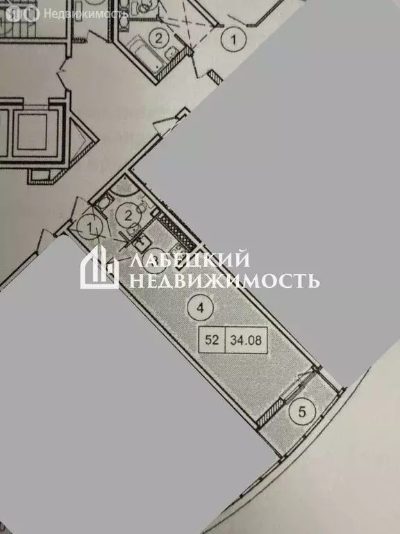 Квартира-студия: Сочи, улица Ленина, 298Бк5 (30.7 м) - Фото 2