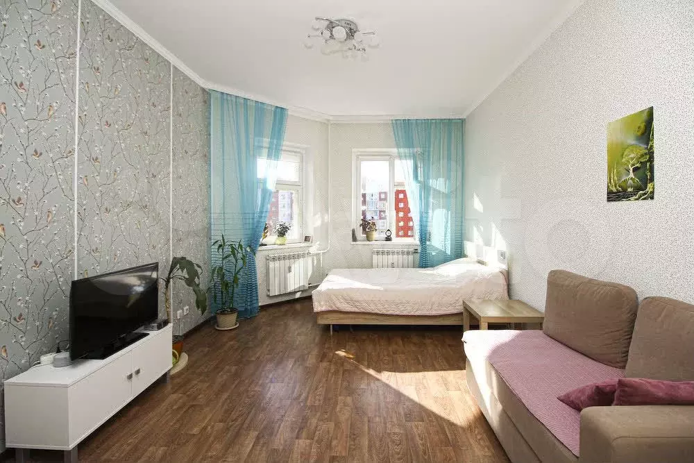 1-к. квартира, 38,7 м, 7/12 эт. - Фото 1