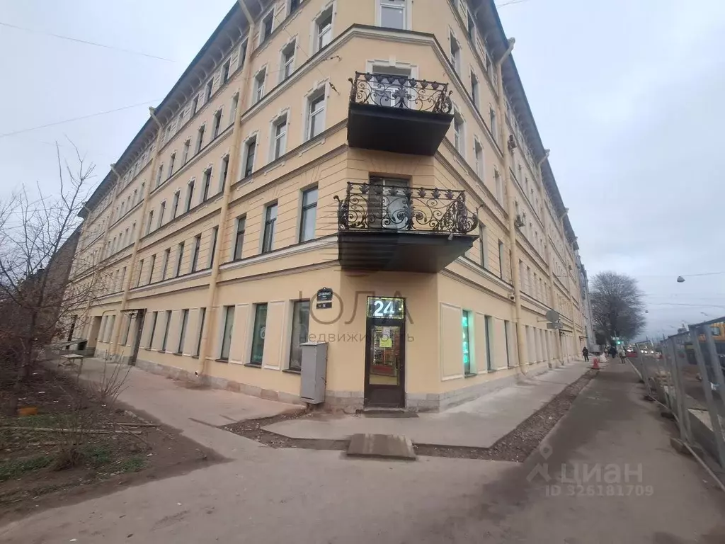 Торговая площадь в Санкт-Петербург наб. Обводного Канала, 183 (100 м) - Фото 1