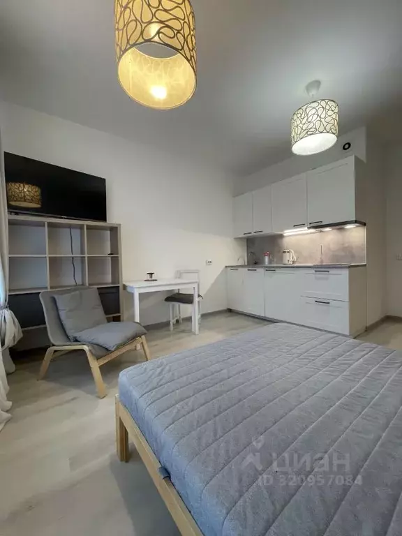 Студия Санкт-Петербург дор. Торфяная, 13 (23.8 м) - Фото 1